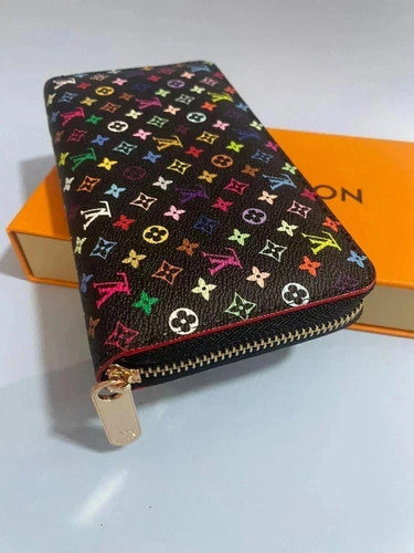 Louis Vuitton Monogram Multicolor ZippyZip Around Long Wallet Bp' Free Shipping.