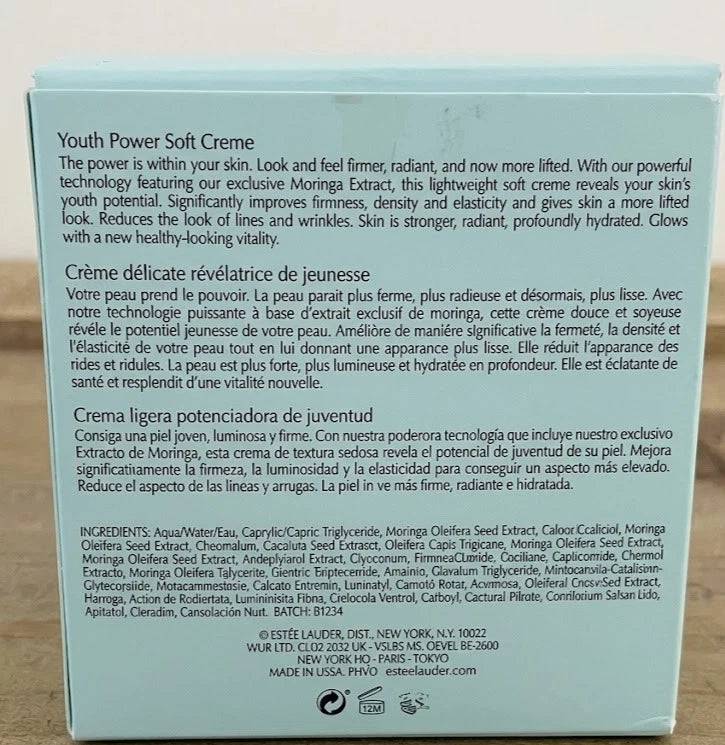 Estee Lauder Revitalizing Supreme + Youth Power Creme 75ml/2.5oz NEW in Box
