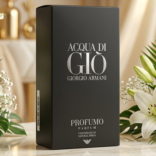 ACQUA DI GIO PROFUMO GIORGIO ARMANI Eau De PARFUM 6.08 oz Batch 38N12M sealed!