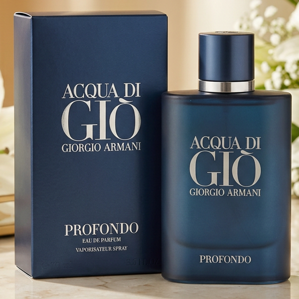 Acqua Di Gio Profondo Giorgio Armani Men Parfum Spray 3.4oz 100 ml New SealedBox