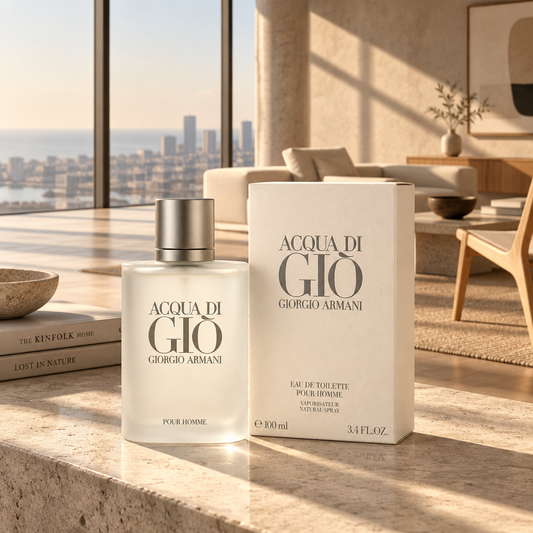 Acqua Di Gio Giorgio Armani EDT 3.4 oz 100ml Cologne for Men Spray