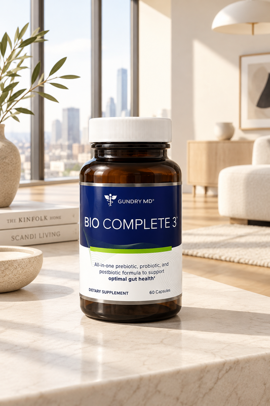 Gundry MD Bio Complete 3 Supplement 60 Capsules Optimal Gut Health