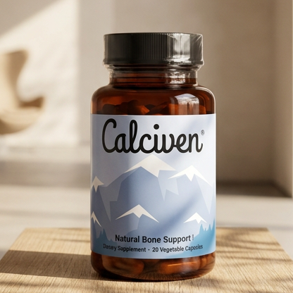 Calciven Natural Bone Support 30 Vegetable Capsules, 06/27