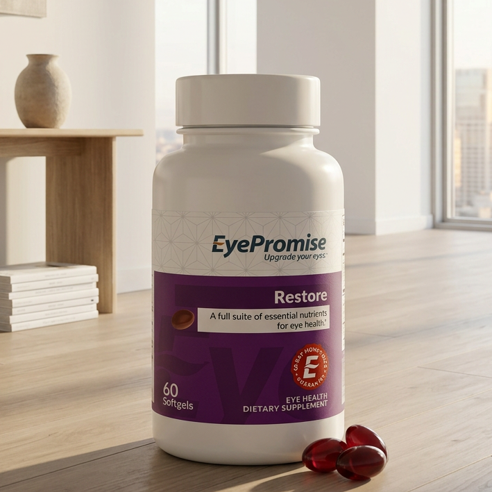 EyePromise Restore Supplement Complete Macular Health Formula 60 Softgels