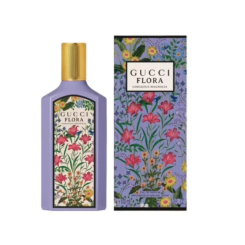 Gucci Flora Gorgeous Magnolia Eau De Parfum Spray 100ml / 3.3 oz Sealed box