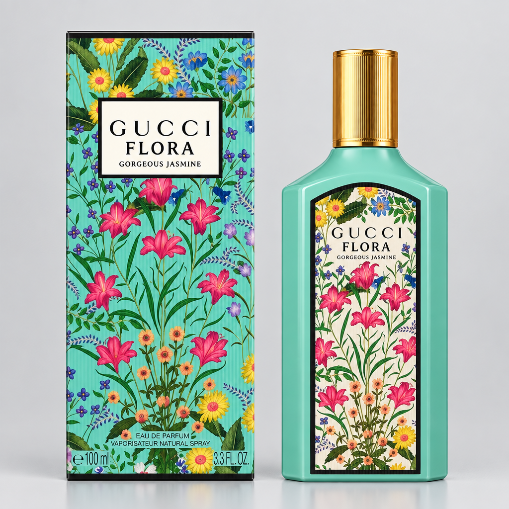Gucci Flora Gorgeous Jasmine 3.3 oz EDP Perfume for Women New In Box