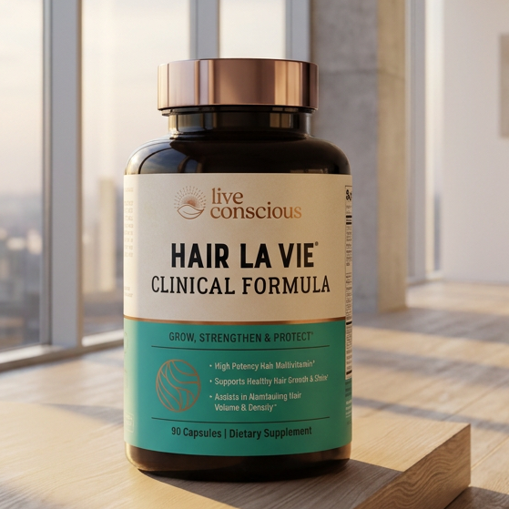 Hair La Vie Clinical Formula Hair Vitamins for Hair Regrowth, 90 Caps