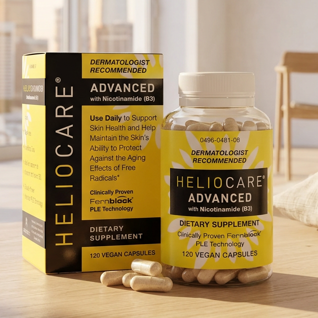 HELIOCARE Advanced Nicotinamide B3 Healthy Skin Vegan Capsules - 120 Count