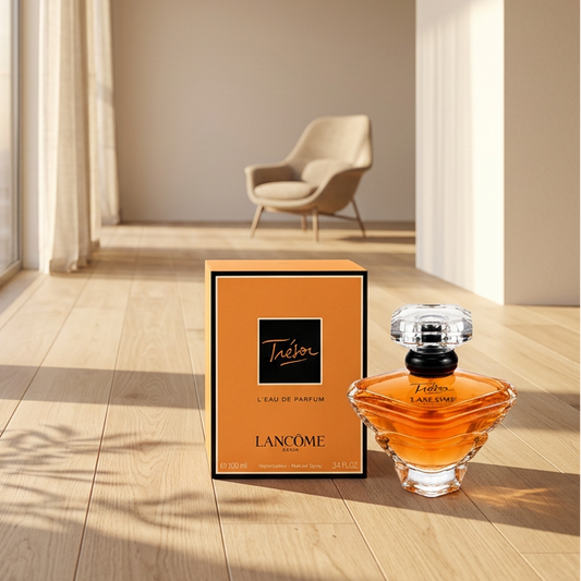 New Tresor by Lancome L'Eau De Parfum Spray for Women 3.4oz New Sealed In Box