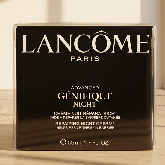 Lancome Advanced Genifique Night Cream 1.7oz/50ml Anti-Aging Face Moisturizer