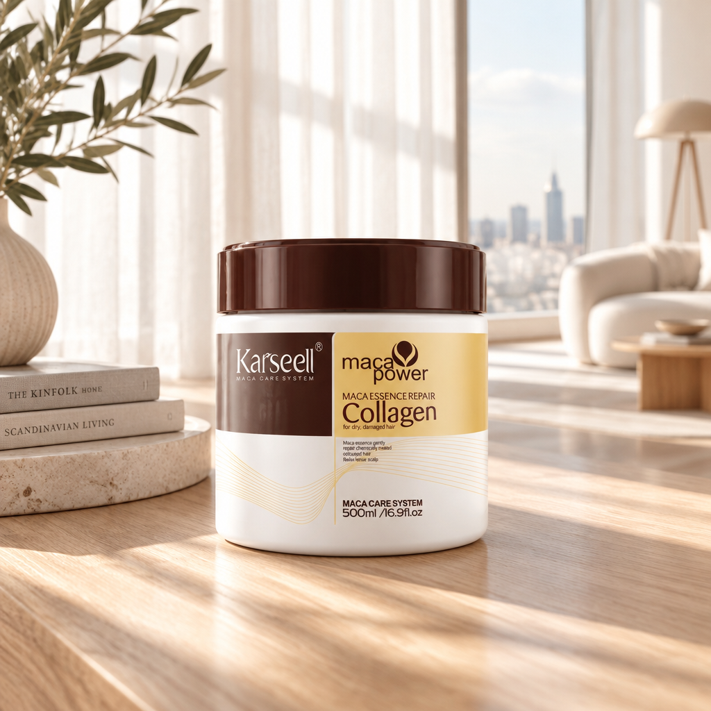 Karseell Hair Repair Mask Argan Mascarilla Conditioning Collagen Keratin Damage