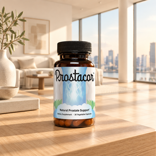 Vegan, - Natural Prostate Support Supplement - Non-GMO, Prostacor Gluten-Free