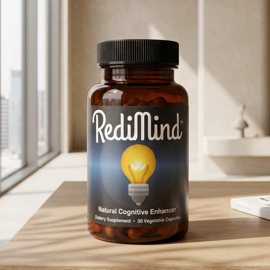 Redimind - Cognitive Supplement Capsule - Non-Gmo, Vegan, Gluten-Free
