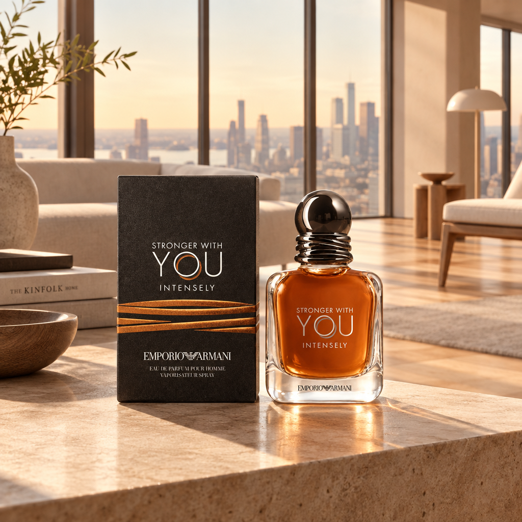 Emporio Stronger With You Intensely / EDP Spray 3.4 oz (100 ml)