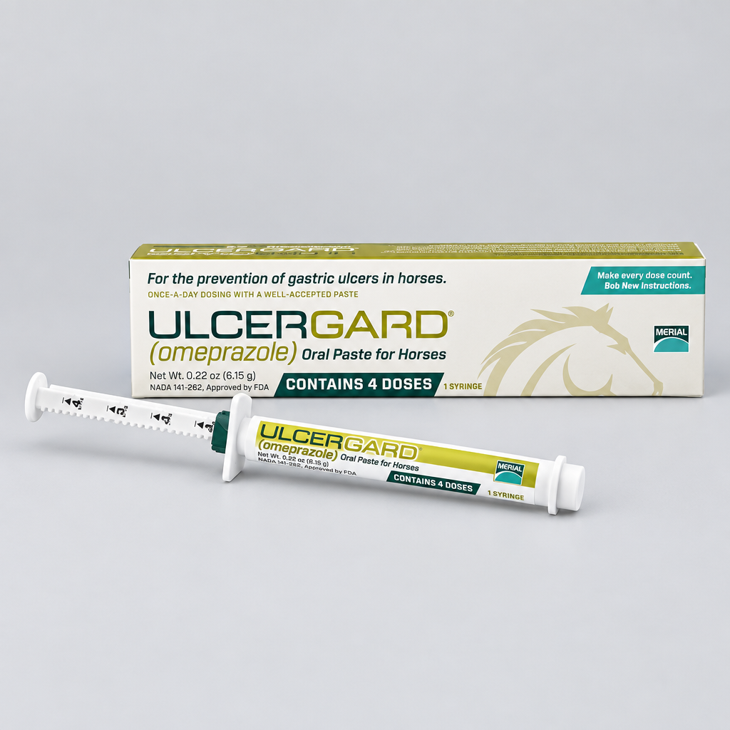 UlcerGard Omeprazole Oral Paste for Horses - 4 Dose Tube