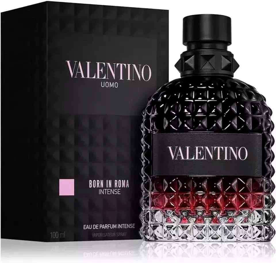 VALENTINO UOMO BORN IN ROMA INTENSE EAU DE PARFUM SPRAY 3.4 Oz / 100 ml FOR MEN