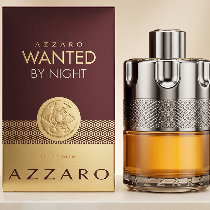 New Azzaro Wanted By Night Eau De Toilette Cologne for Men 3.4 oz Sealed Pack