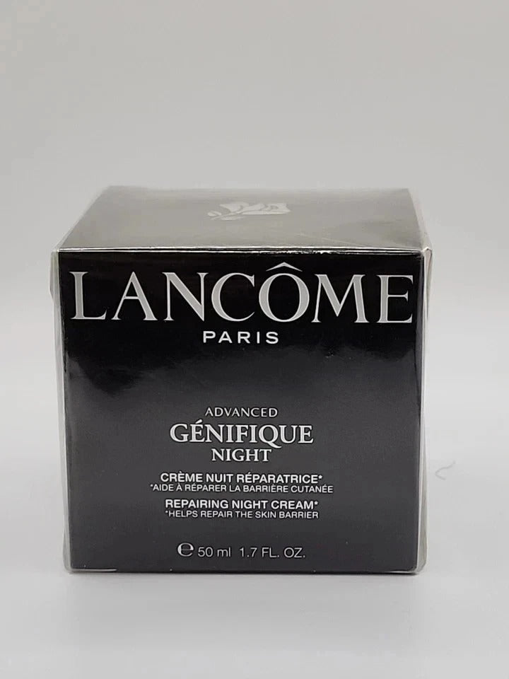 Lancome Advanced Genifique Night Cream 1.7oz/50ml Anti-Aging Face Moisturizer
