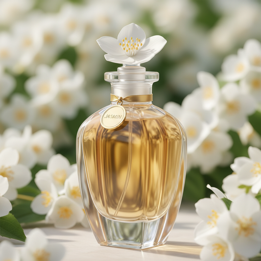 Jasmine Dreams luxury perfume bottle