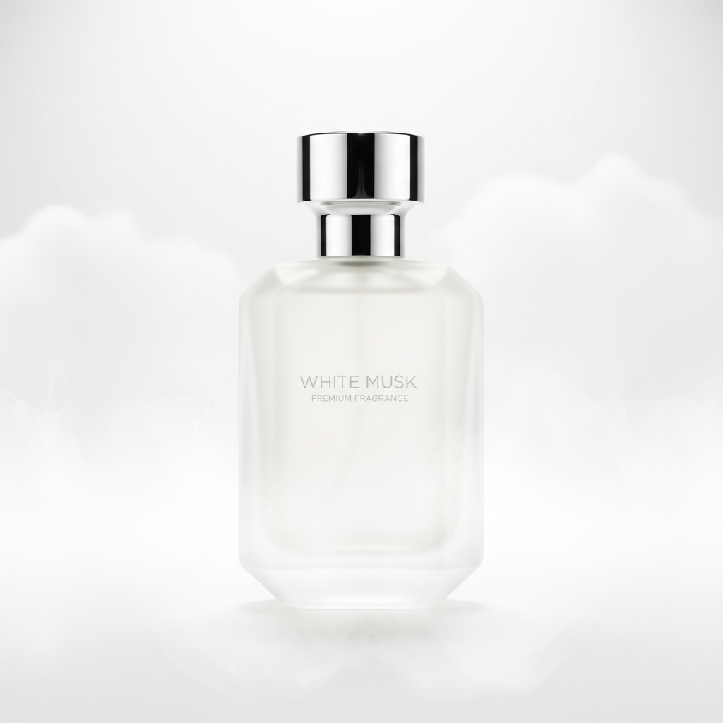 White Musk Luxe luxury perfume bottle