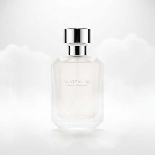 White Musk Luxe luxury perfume bottle