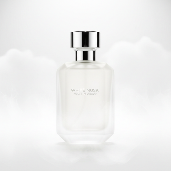 White Musk Luxe luxury perfume bottle