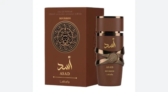 Lattafa Asad Bourbon EDP 3.4 oz / 100 ml Spray For Unisex