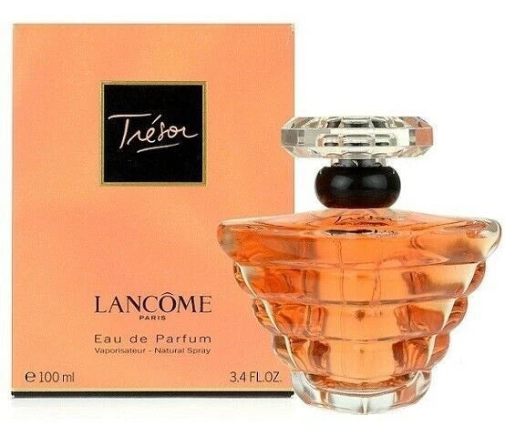 Tresor by Lancome L'Eau De Parfum Spray for Women 3.4oz - New Sealed In Box