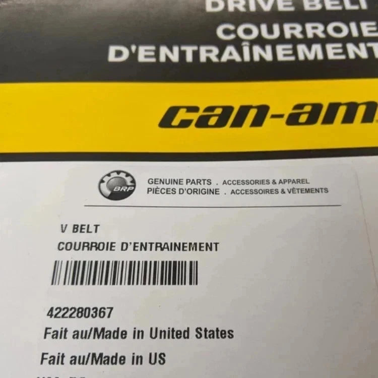 Can-Am Drive Belt #422280367 OEM Replacement Part Performance CVT Belt