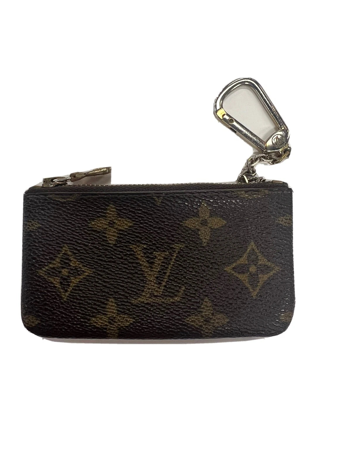 Louis Vuitton Monogram Pochette Cles Wallet Coin Purse/ Key Pouch Vintage