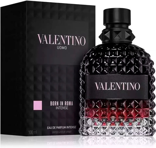 VALENTINO UOMO BORN IN ROMA INTENSE EAU DE PARFUM SPRAY 3.4 Oz / 100 ml FOR MEN