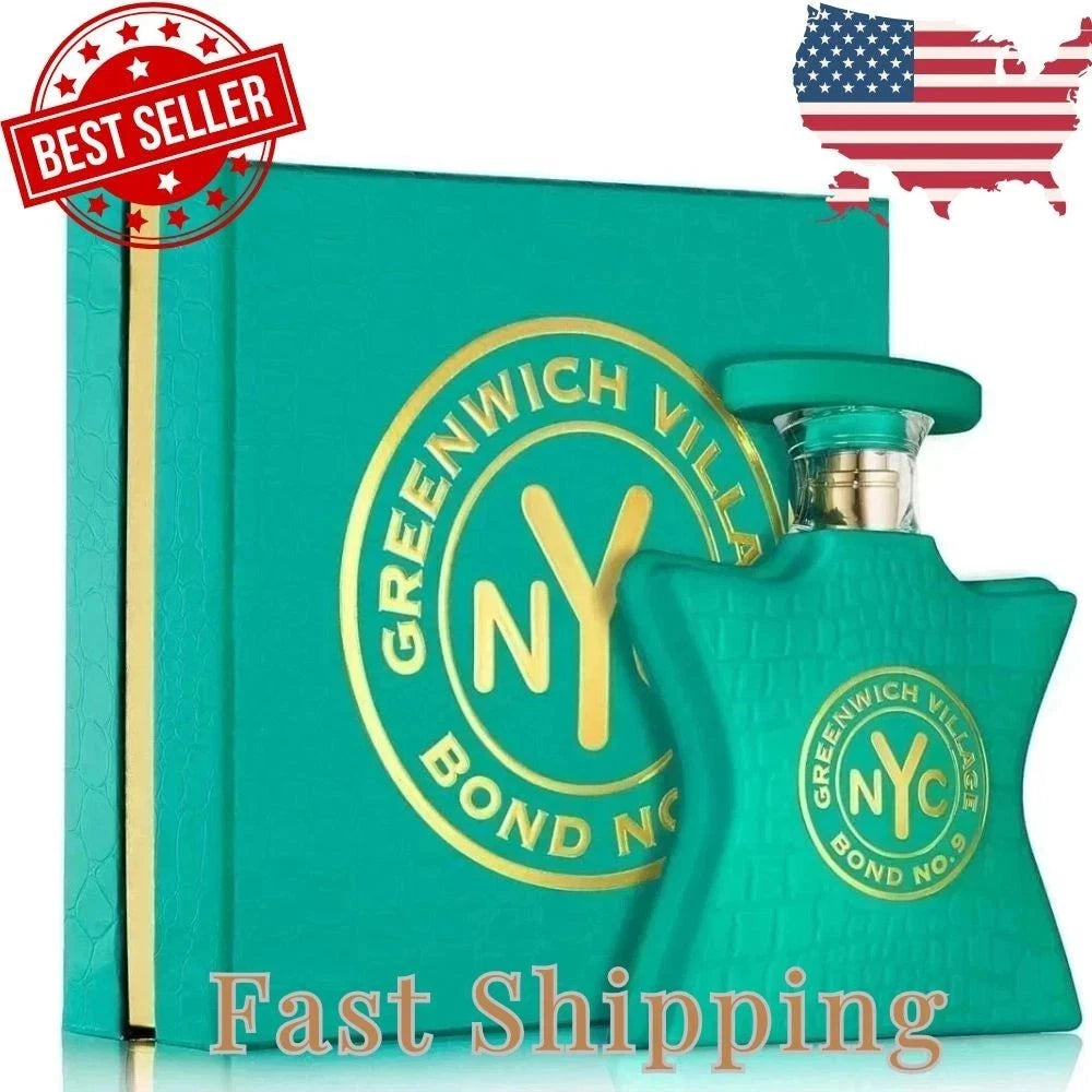 Bond No. 9 Greenwich Village 3.3 oz./100 ml. Eau de Parfum Spray New in Box