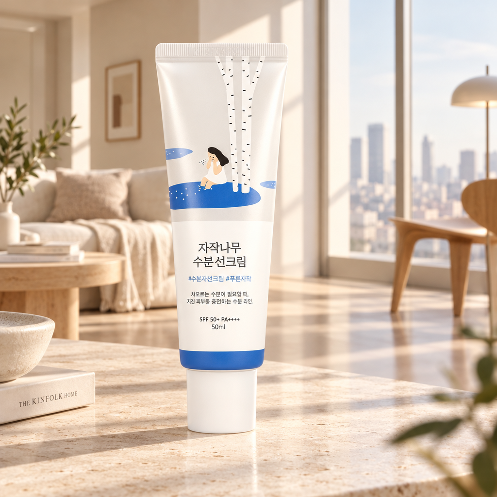 ROUND LAB Birch Juice Moisturizing Sunscreen 50ml ONLY - FREE SHIPPING