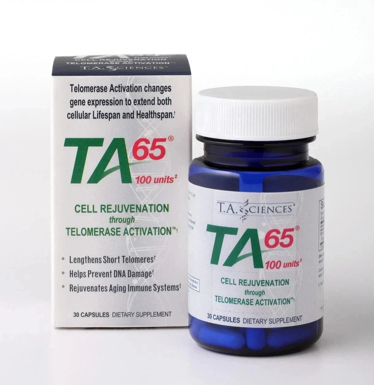 TA65MD, Nutritional Supplements, 100units, 30caps