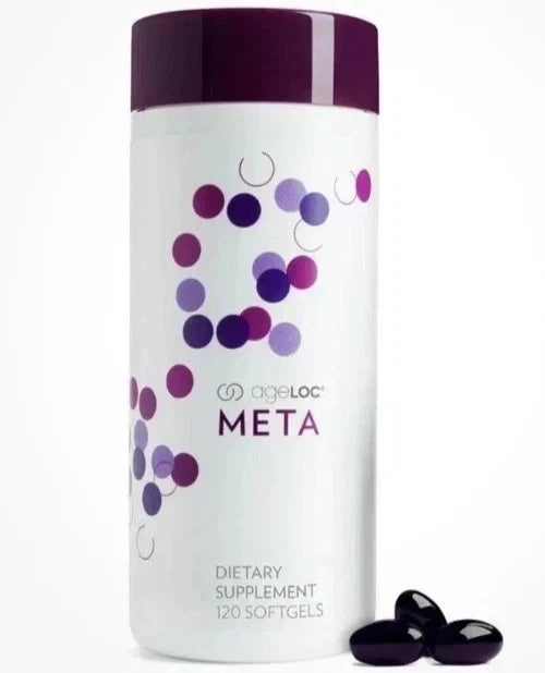 NU SKIN PHARMANEX ageLOC META Metabolism 120 Capsules New Sealed Exp 2028