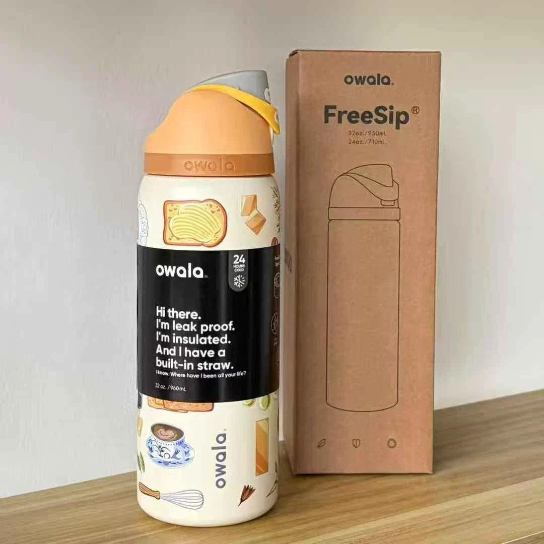 NEW Owala Limited Edition Brunch Bunch FreeSip Water Bottle 32oz US STOCK