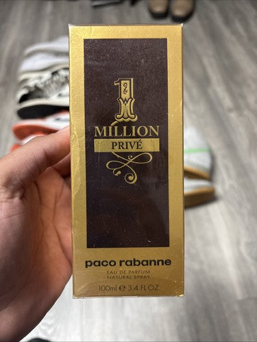 Paco Rabanne 1 million Prive 3.4oz~100mL Eau De Parfum Rare Discontinued