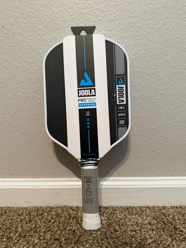 Authentic Joola Ben Johns Hyperion Pro IV 16mm Pickleball Paddle - Black