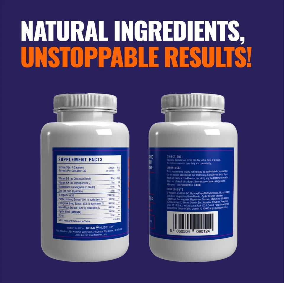 TestoFuel - #1 Best Testosterone Supplement - Testosterone Booster for Men