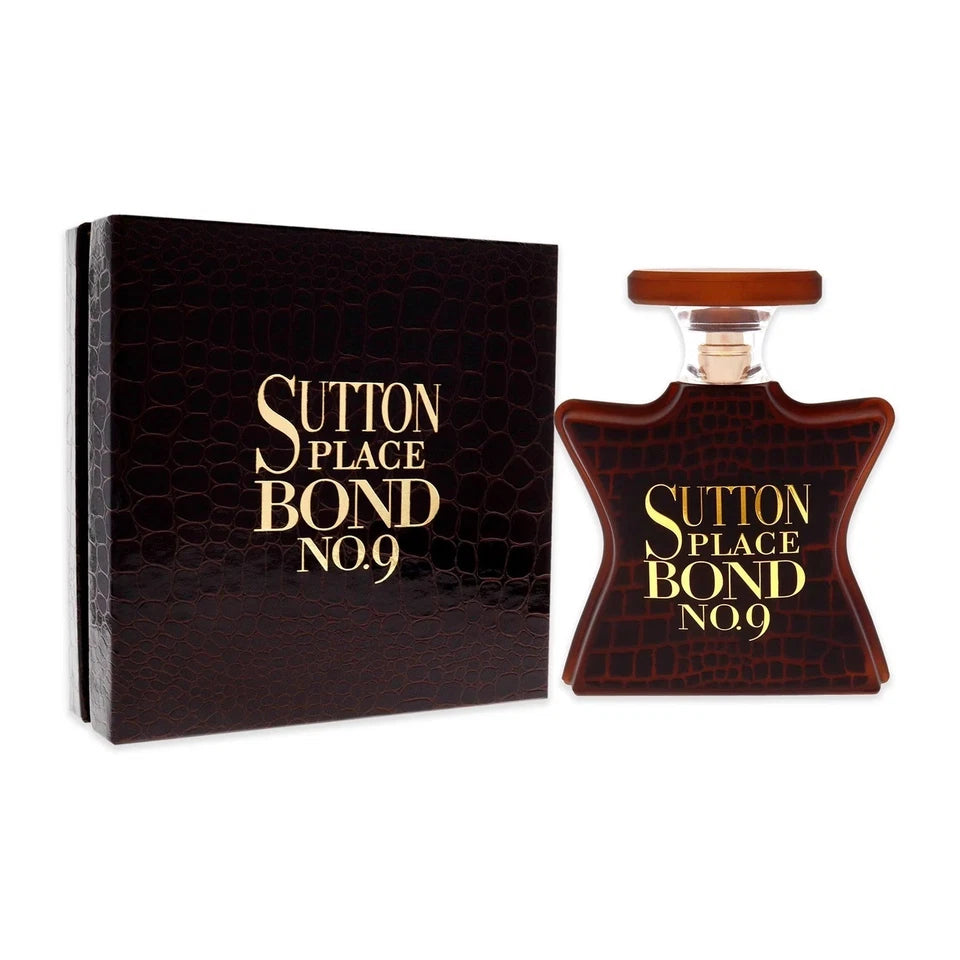 Bond No. 9 Sutton Place EDP 100ml Men's Woody Spicy Amber Bergamot Sandalwood