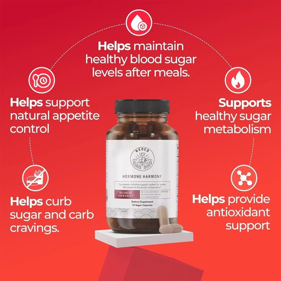 Hormone Harmony Natural Hormonal Support for Women Ultimate Cravings Control ~