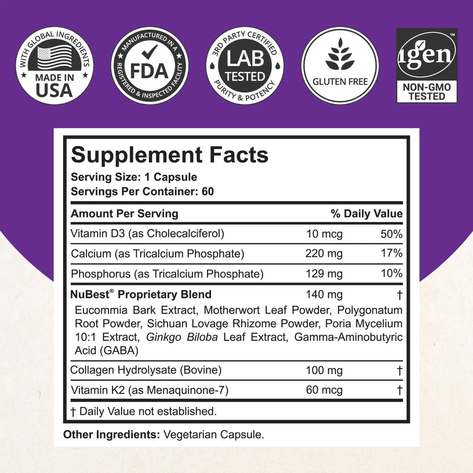 NuBest Tall 10+ Advanced Bone Health Support for Teens (10+)
