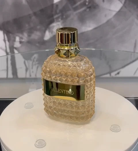 Valentino Uomo Born In Roma The Gold 3.4oz Eau De Toilette Men New Original Box