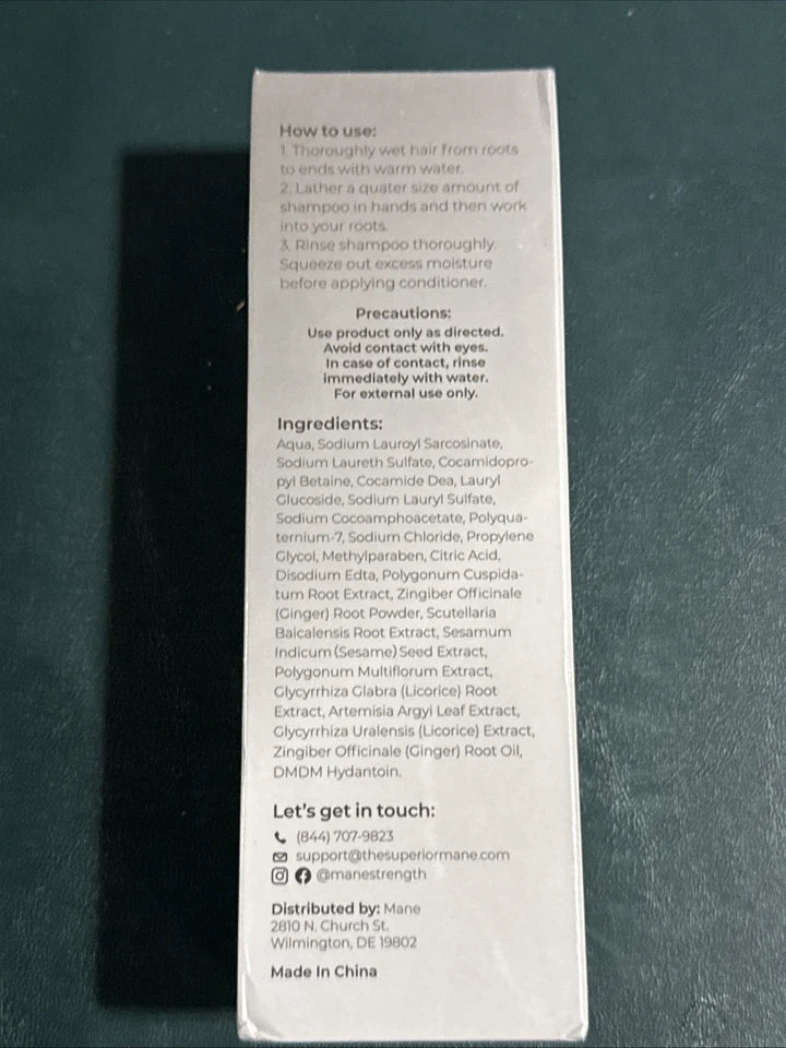 Mane Root Activator Shampoo
