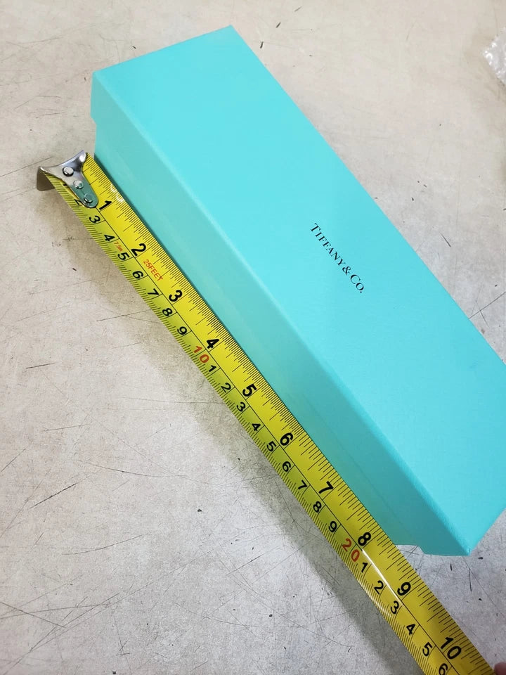 Tiffany & Co. Engagement Blue Leather Bracelet Empty Box Case