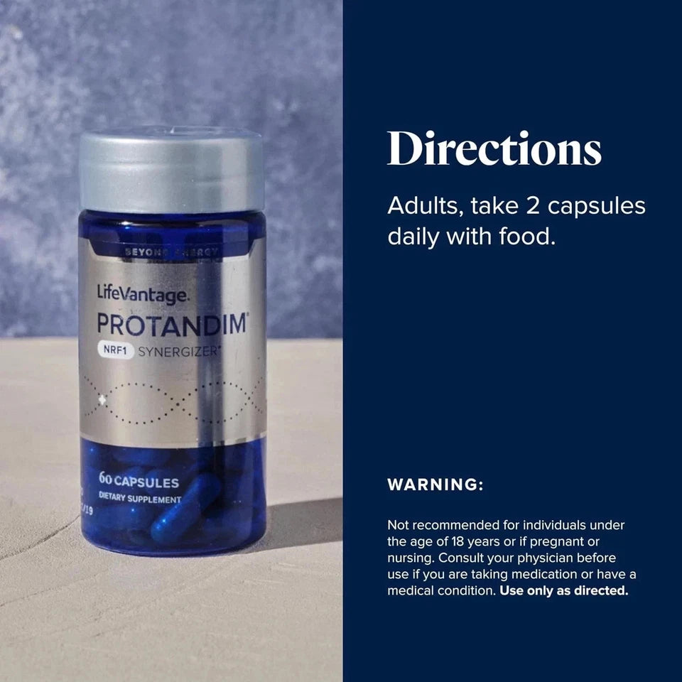 LifeVantage Protandim NRF1 Synergizer Dietary Supplement 60 Capsules