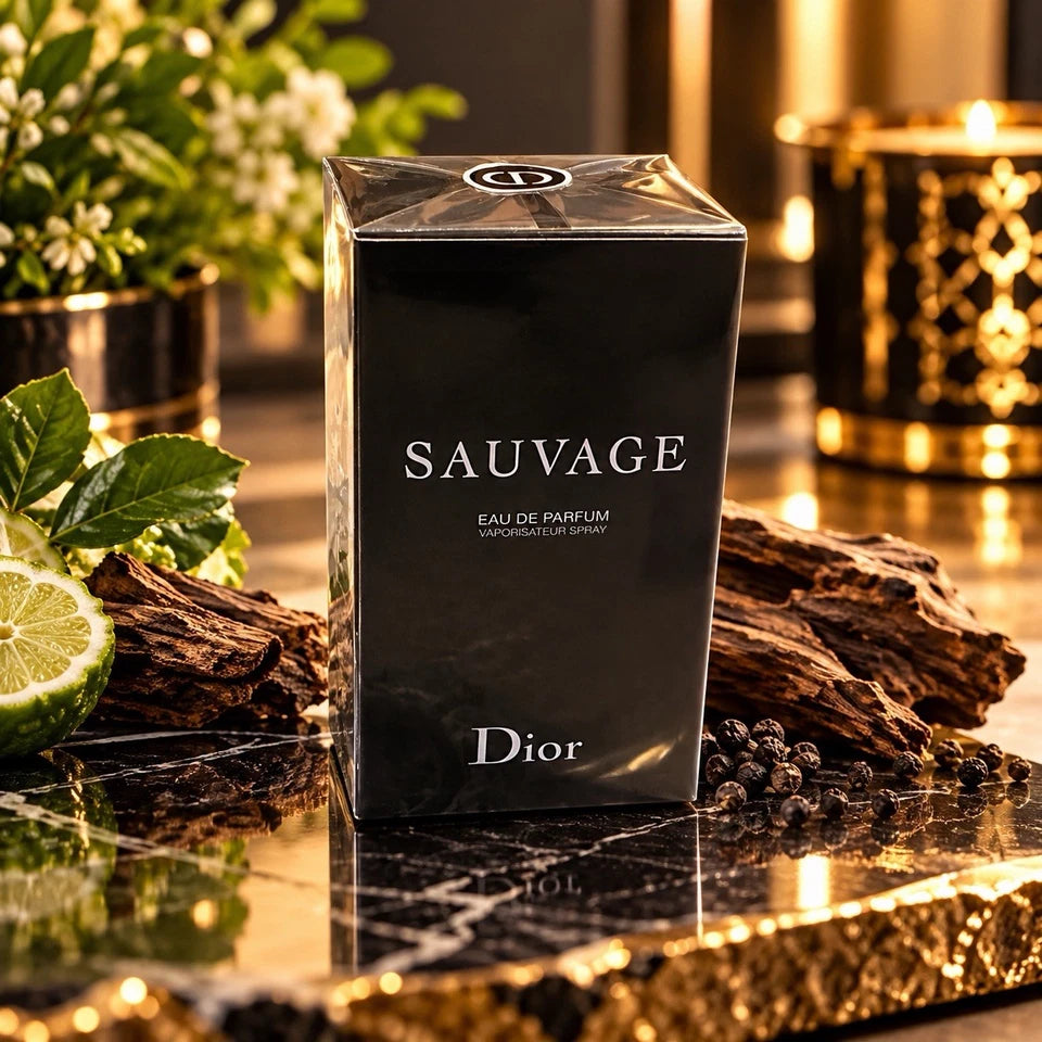 Dior Sauvage Eau de Parfum 100 mL Spray, Refillable 3.4 fl oz