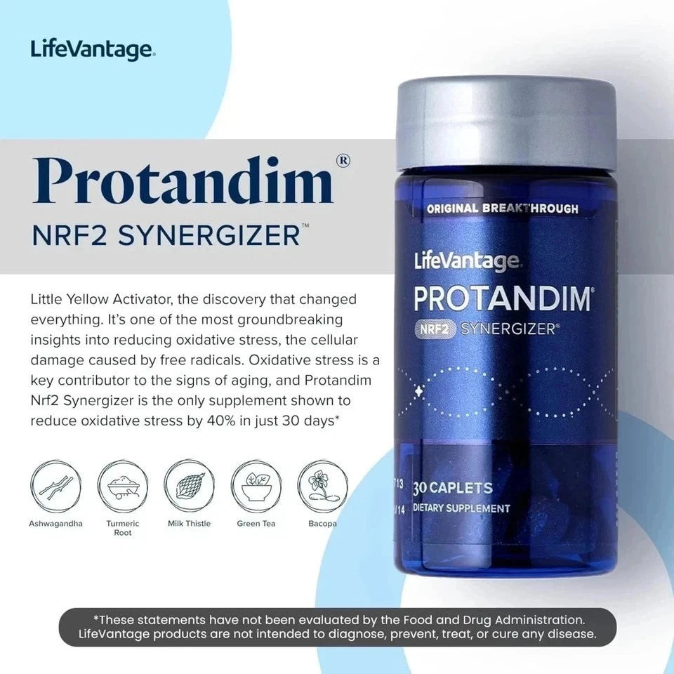 LifeVantage Protandim NRF2 Synergizer Dietary Supplement 30 Caplets