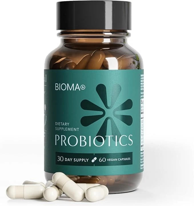 BIOMA Probiotics - Digestive Health - Gut Support for Men & woman 60 ct (30 day)