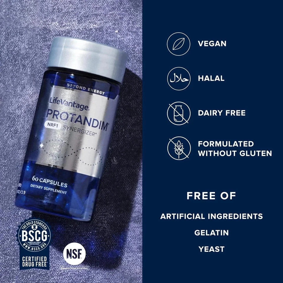 LifeVantage Protandim NRF1 Synergizer Dietary Supplement 60 Capsules